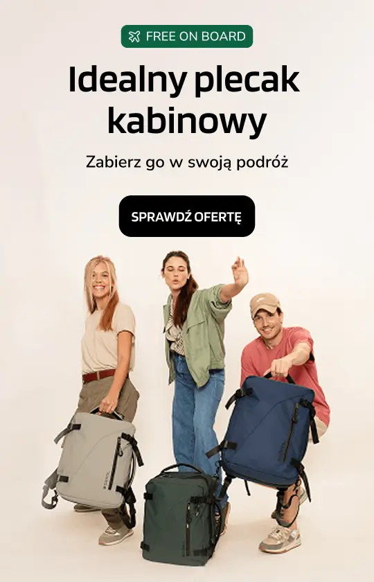 Idealny plecak kabinowy