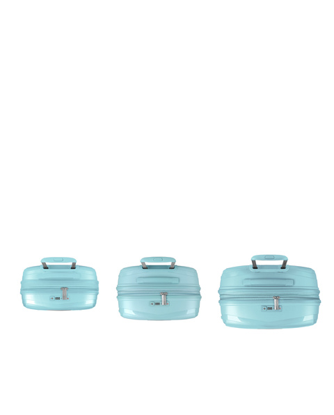 GABOL|Rozszerzalny zestaw twardych walizek Queens (kabinowa, średnia i duża) o pojemności do 224,2 l