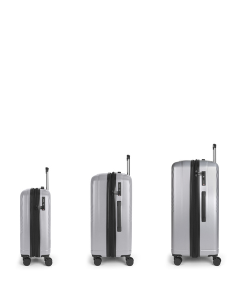 Zestaw 3 rozszerzanych walizek (kabinowa, średnia i duża) Gabol Radar o pojemności do 224 l