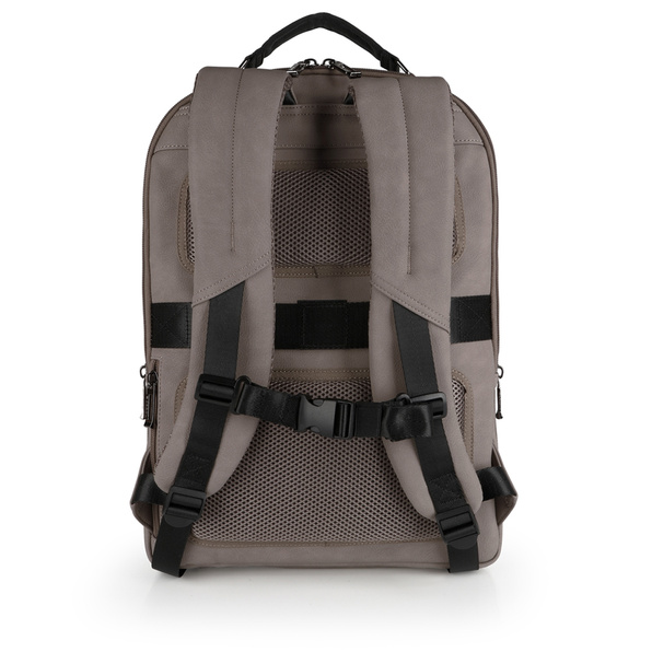 Plecaki na laptopa GABOL|Gabol Link z syntetycznej skóry, z dwiema przegrodami