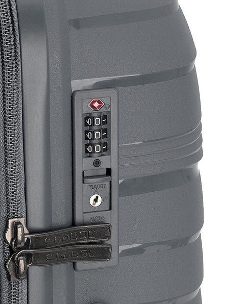 GABOL Duża Walizka poszerzana z polipropylenu 124 litry