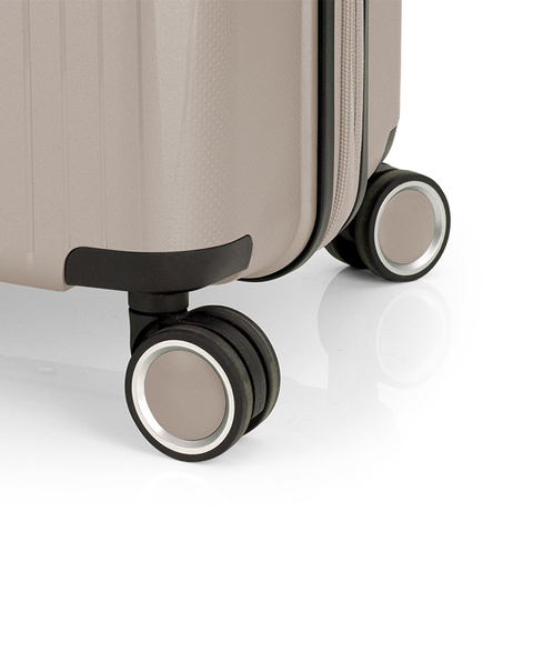 GABOL|Brooklyn Zestaw rozszerzalnych twardych walizek (kabinowa i średnia) o pojemności do 111,7 l