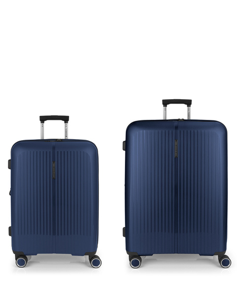 Zestaw rozszerzanych twardych walizek GABOL|Brooklyn (średnia i duża) o pojemności do 179 l