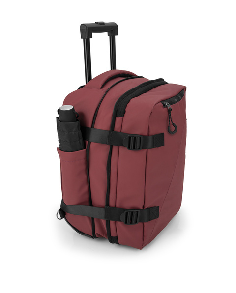 Plecak podróżny do samolotu na kółkach, bagaż podręczny z kieszenią na laptop 15,6' Gabol Canada o pojemności 24 L