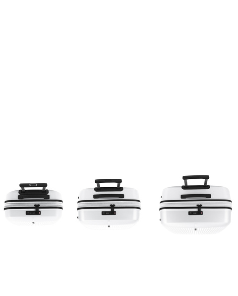 Zestaw rozszerzalnych twardych walizek Brooklyn (kabinowa, średnia i duża) o pojemności do 220,7 l