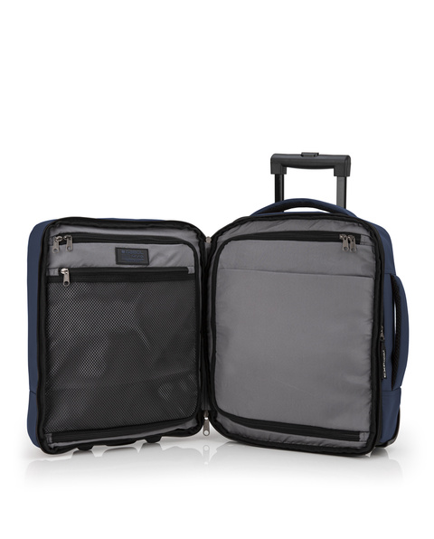 Plecak podróżny do samolotu na kółkach, bagaż podręczny z kieszenią na laptop 15,6' Gabol Canada o pojemności 24 L