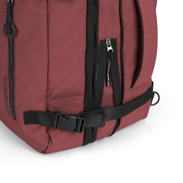 Plecak do samolotu, pod siedzenie, bagaż podręczny z kieszenią na laptop 15,6' Gabol Canada o pojemności 24 L