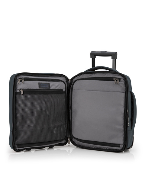 Plecak podróżny do samolotu na kółkach, bagaż podręczny z kieszenią na laptop 15,6' Gabol Canada o pojemności 24 L