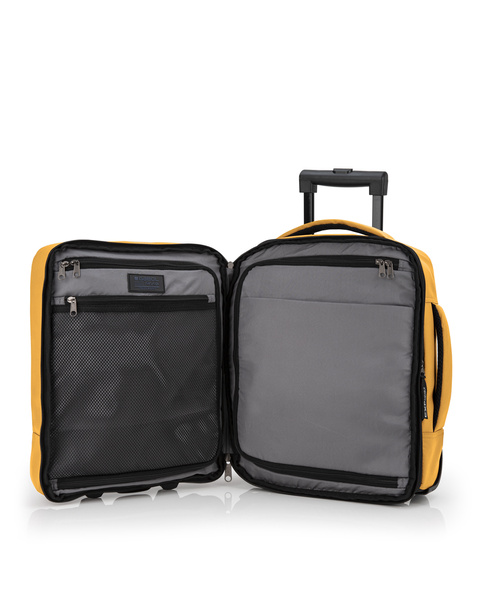 Plecak podróżny do samolotu na kółkach, bagaż podręczny z kieszenią na laptop 15,6' Gabol Canada o pojemności 24 L