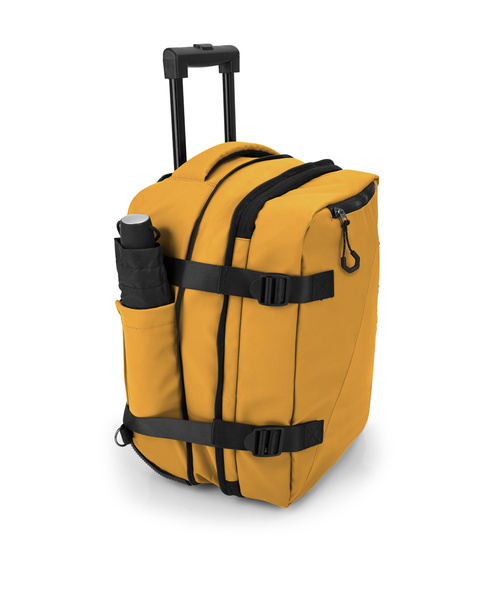 Plecak podróżny do samolotu na kółkach, bagaż podręczny z kieszenią na laptop 15,6' Gabol Canada o pojemności 24 L