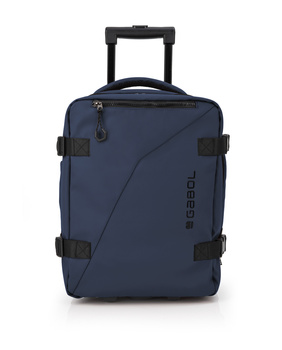 Plecak podróżny do samolotu na kółkach, bagaż podręczny z kieszenią na laptop 15,6' Gabol Canada o pojemności 24 L
