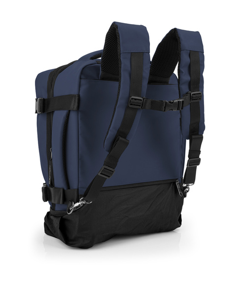 Plecak podróżny do samolotu na kółkach, bagaż podręczny z kieszenią na laptop 15,6' Gabol Canada o pojemności 24 L