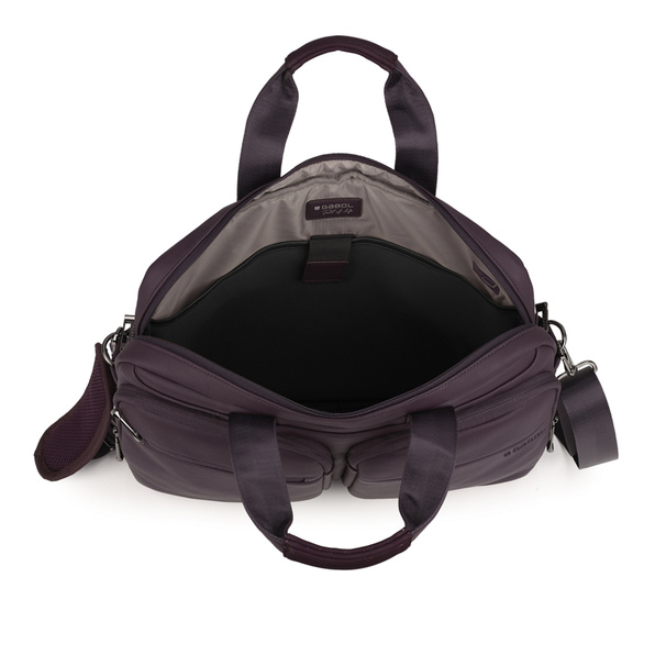 Teczka GABOL|Gabol Pause z przegrodą na laptopa 15,6" w kolorze bordowym