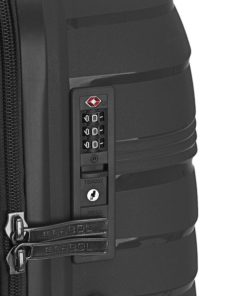 GABOL Duża Walizka poszerzana z polipropylenu 124 litry