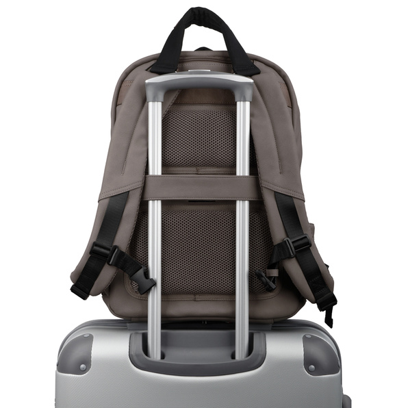 Plecak na laptopa z syntetycznej skóry GABOL|Gabol Link, z dołączonym etui