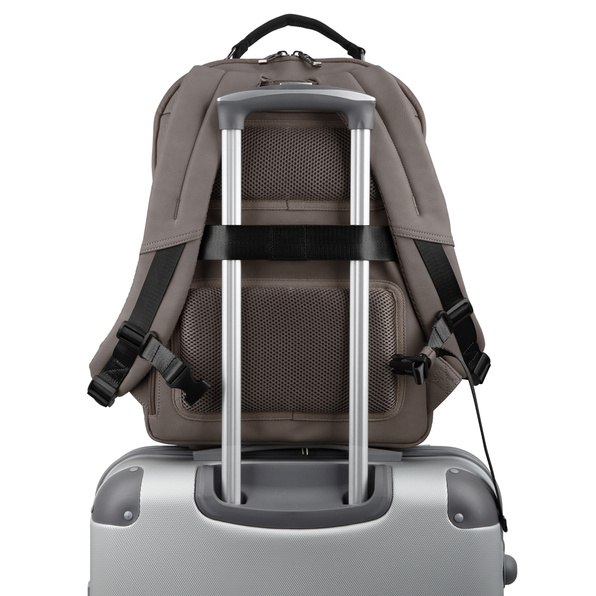 Plecaki na laptopa GABOL|Gabol Link z syntetycznej skóry, z dwiema przegrodami