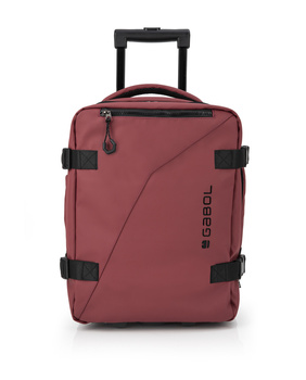 Plecak podróżny do samolotu na kółkach, bagaż podręczny z kieszenią na laptop 15,6' Gabol Canada o pojemności 24 L
