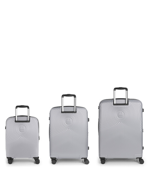 Zestaw 3 rozszerzanych walizek (kabinowa, średnia i duża) Gabol Radar o pojemności do 224 l