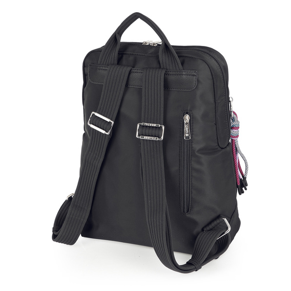 Plecak  damski miejski czarny Aroa