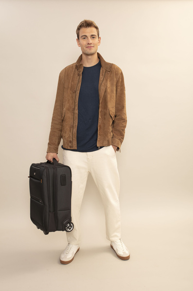 GABOL|Gabol 15.6" teczka na laptopa na kółkach czarna