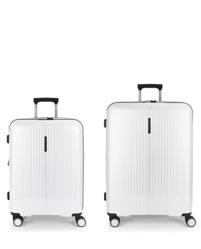 Brooklyn Zestaw twardych walizek z możliwością rozszerzenia (średnia i duża) do 179 l pojemności