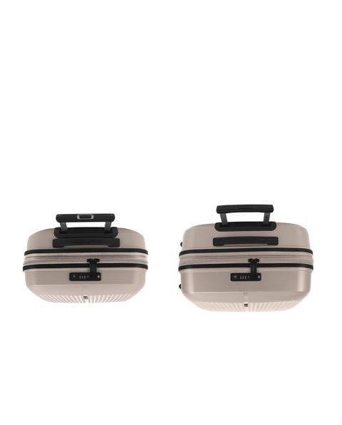 GABOL|Brooklyn Zestaw rozszerzalnych twardych walizek (kabinowa i średnia) o pojemności do 111,7 l