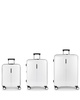 Zestaw rozszerzalnych twardych walizek Brooklyn (kabinowa, średnia i duża) o pojemności do 220,7 l