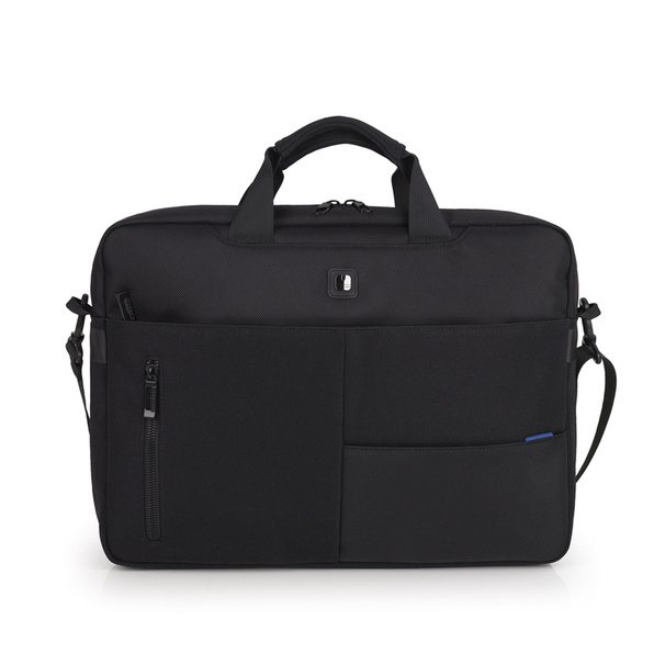 Teczka na laptopa Intro, którą można przekształcić w plecak wykonany z materiału pochodzącego z recyklingu 