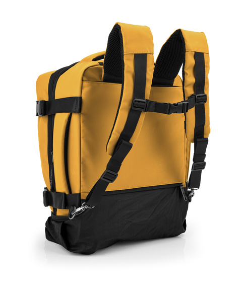 Plecak podróżny do samolotu na kółkach, bagaż podręczny z kieszenią na laptop 15,6' Gabol Canada o pojemności 24 L