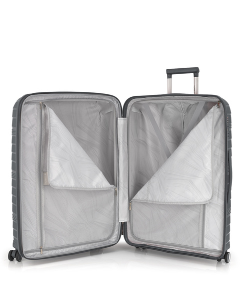 GABOL Duża Walizka poszerzana z polipropylenu 124 litry