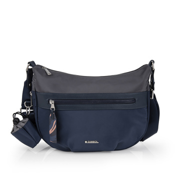 Torebka damska na ramię listonoszka Luna z funkcją poszerzenia