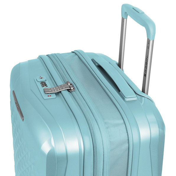 GABOL|Rozszerzalny zestaw twardych walizek Queens (kabinowa, średnia i duża) o pojemności do 224,2 l