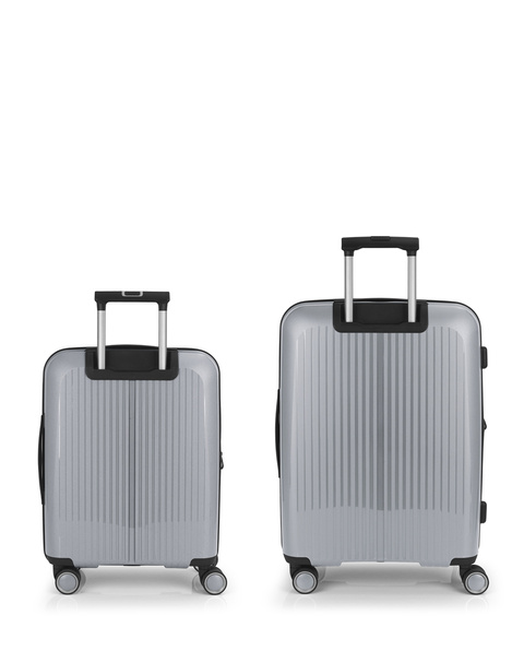 GABOL|Brooklyn Zestaw rozszerzalnych twardych walizek (kabinowa i średnia) o pojemności do 111,7 l