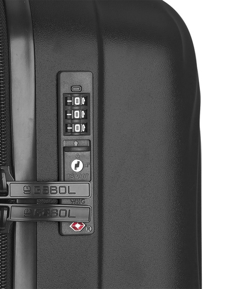 Zestaw 2 rozszerzanych walizek (kabinowa i średnia) Gabol Radar o pojemności do 110 l