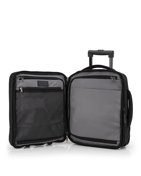 Plecak podróżny do samolotu na kółkach, bagaż podręczny z kieszenią na laptop 15,6' Gabol Canada o pojemności 24 L