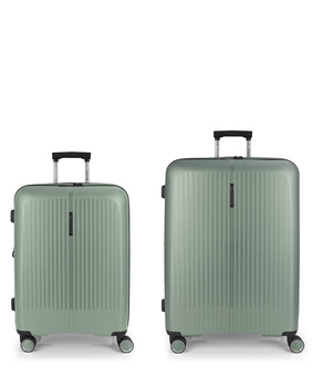 Zestaw rozszerzanych twardych walizek GABOL|Brooklyn (średnia i duża) o pojemności do 179 l