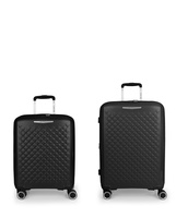 GABOL|Rozszerzalny zestaw twardych walizek Queens (Cabin i Medium) o pojemności do 114.6 L